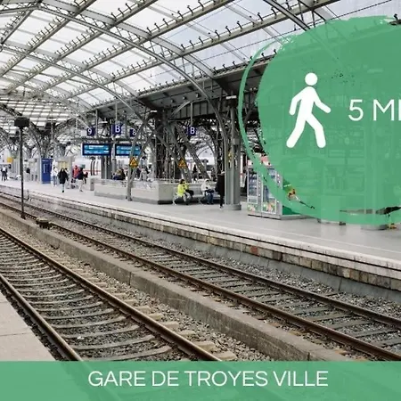 Le Nid Troyen - Gare - Hypercentre - New Cosy - Rent Immo *
