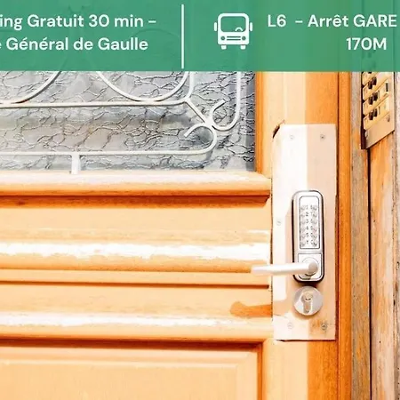 Le Nid Troyen - Gare - Hypercentre - New Cosy - Rent Immo * Troyes