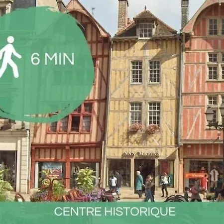 Le Nid Troyen - Gare - Hypercentre - New Cosy - Rent Immo