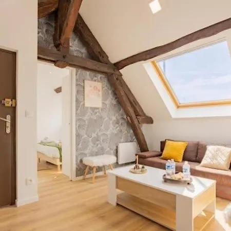 Lägenhet Le Nid Troyen - Gare - Hypercentre - New Cosy - Rent Immo Troyes